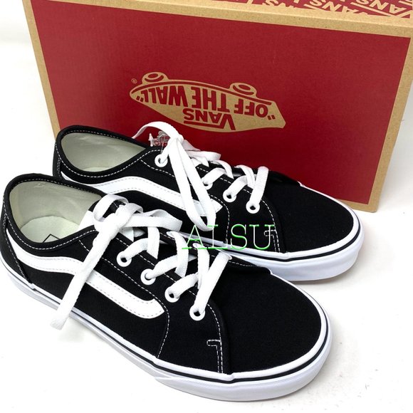 VANS Filmore Low Top Decon Canvas Black Men’s Size - Picture 7 of 9